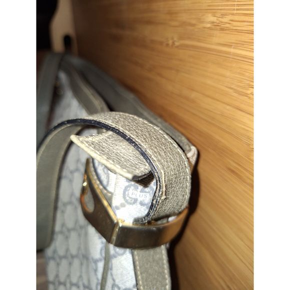 Vintage Gucci Plus Coated Canvas Brown Beige Bag, Certificate of Authenticity - Picture 4 of 15